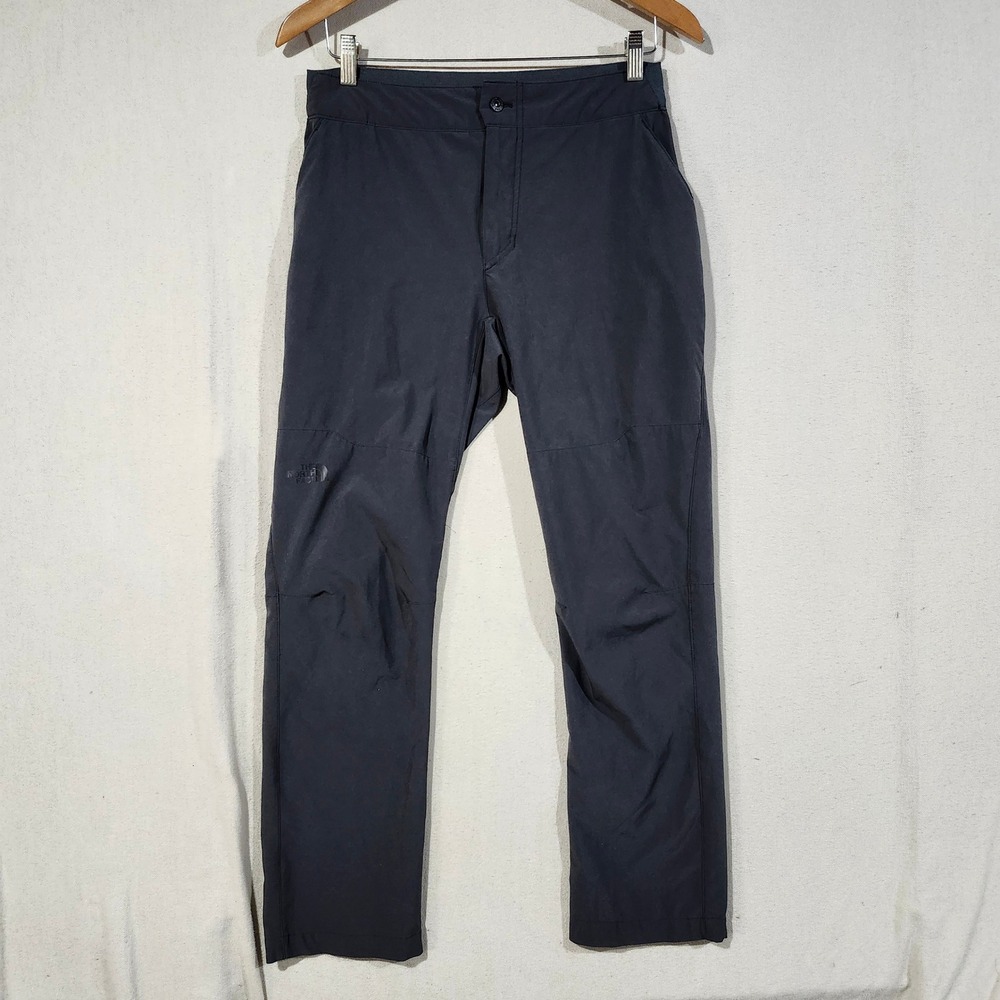 The North Face Mens Aphrodite Motion Hiking Pants Black 30x30 UPF 40+ Stretch